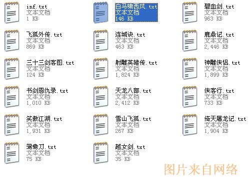 金庸作品集txt百度网盘-金庸小说百度网盘资源